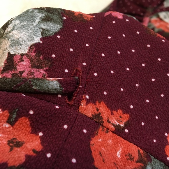 Superfoxx | Surplice Flutter Sleeve High Low Floral Wrap Dress - Picture 6 of 9